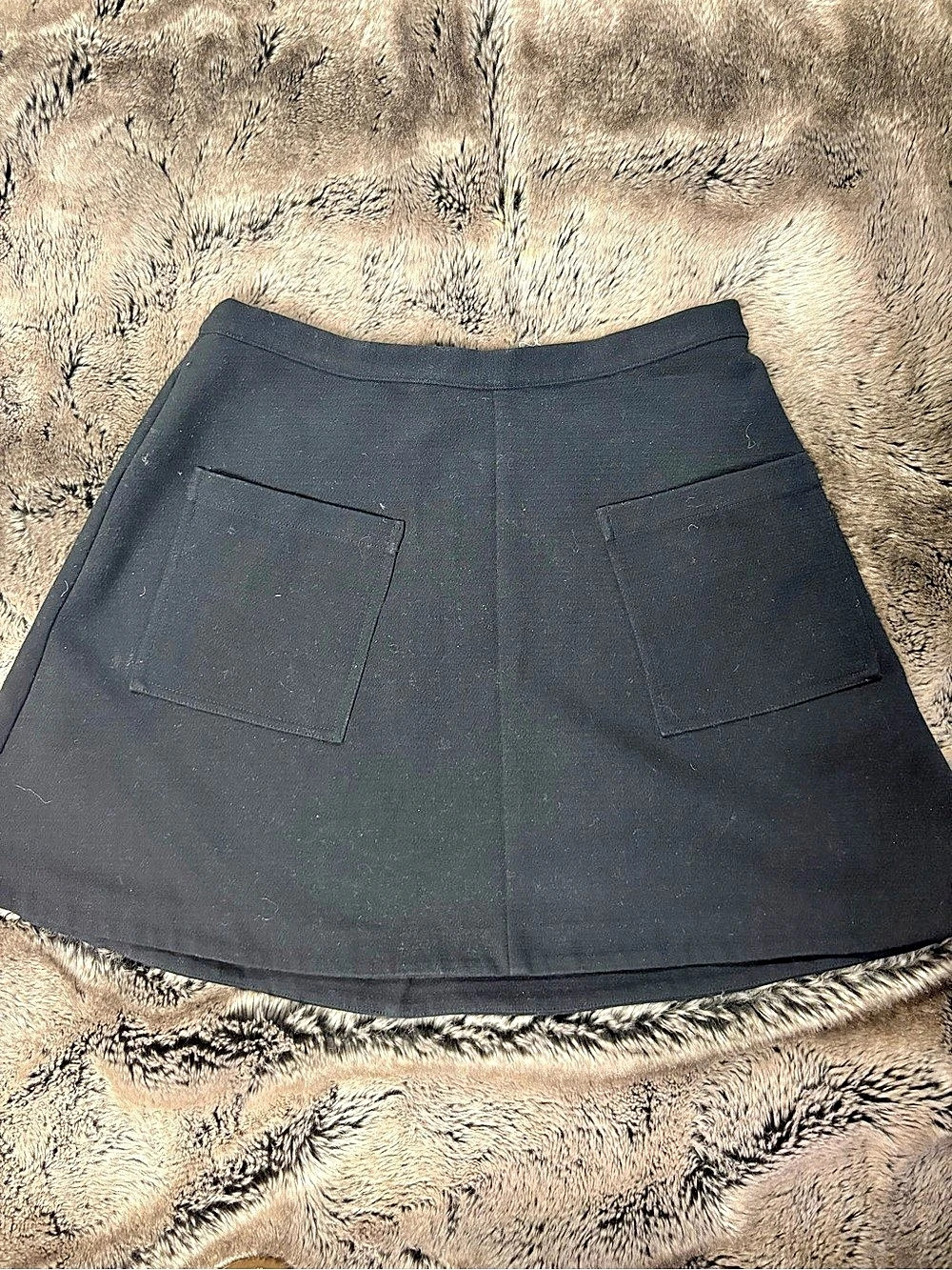 Silence + Noise Mini Skirt Size 8 Black